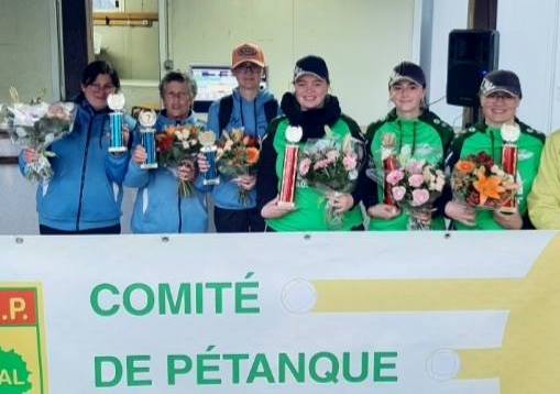 championnes triplettes feminines
