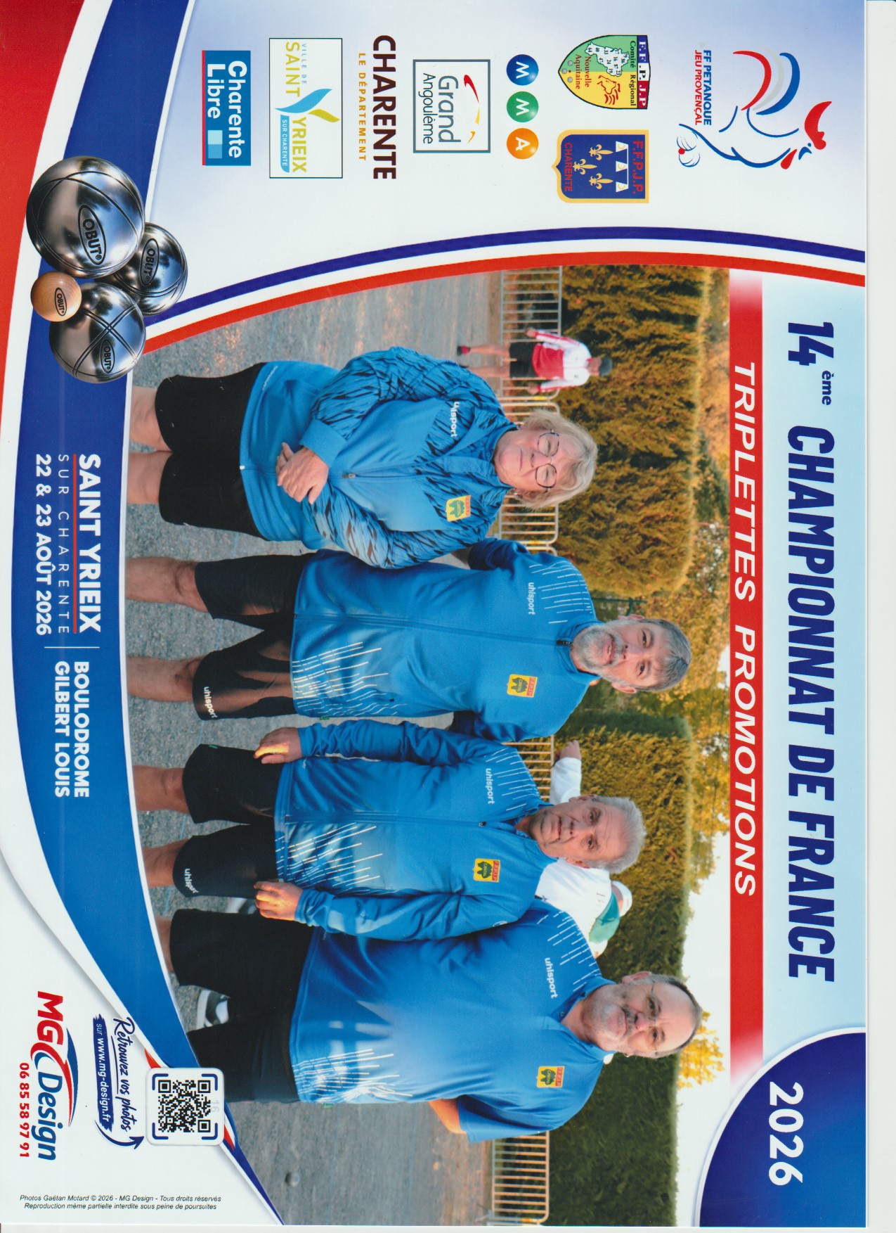 Championnat de France Saint Yrieix en Charente Polminhac